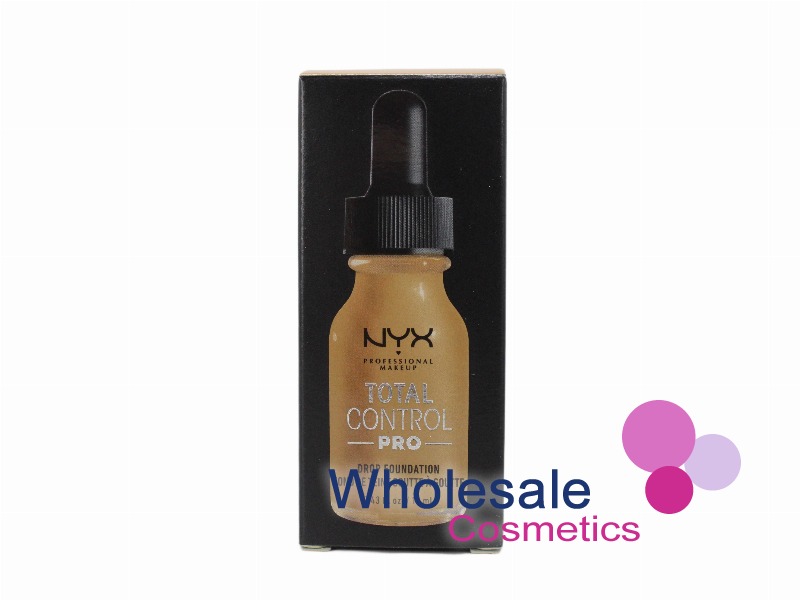 6 x NYX Total Control Drop Pro Foundation - 15 CARAMEL