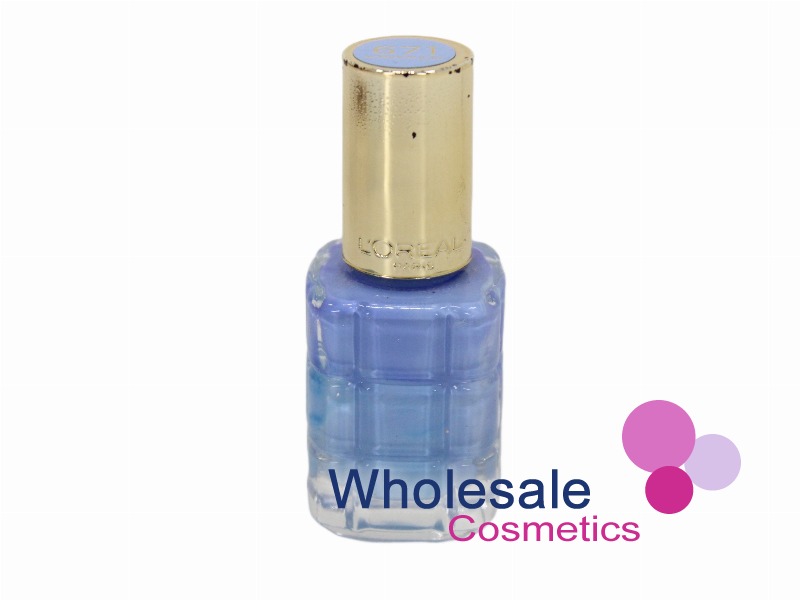 6 x L'Oreal Color Riche Nail Polish - 671 MONSIEUR BLEU