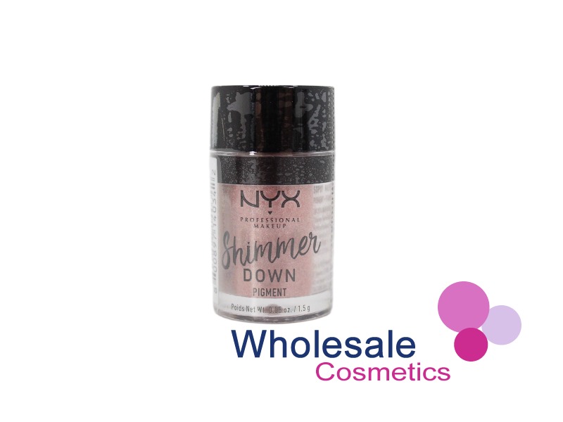 9 x NYX Professional Makeup Shimmer Down Pigments - 01 MAUVE PINK
