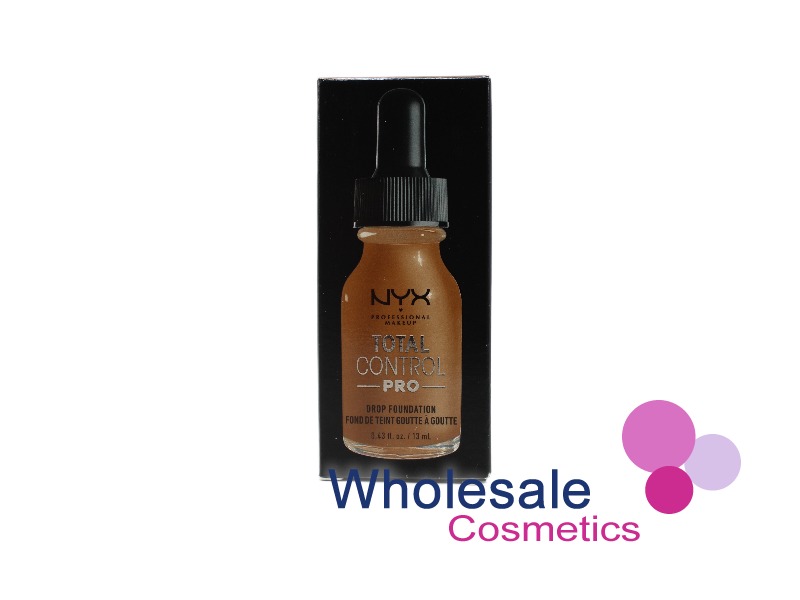 6 x NYX Total Control Drop Pro Foundation - 15.3 ALMOND