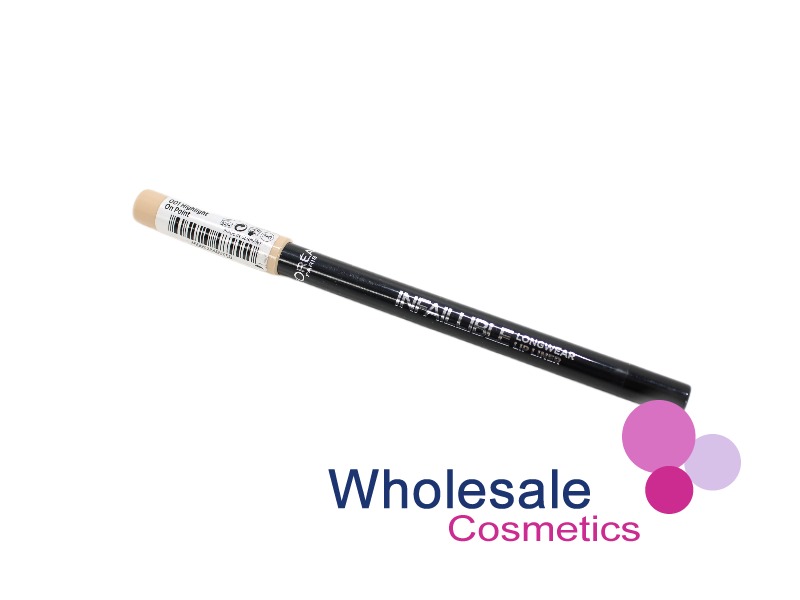 12 x L'Oreal infallible Longwear Lip Liner - 001 HIGHLIGHT ON POINT