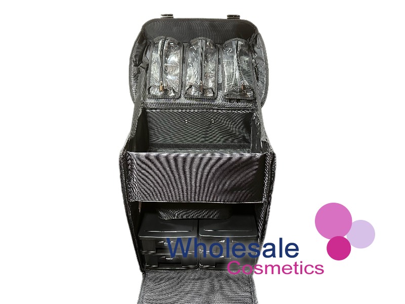 1 x NYX Professional Makeup Artist Trolley Case Roller Cosmetic Box - ORGANIZED CHAOS