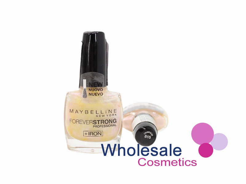 6 x Maybelline Forever Strong Professional Nail Colour - 815 CHAMPAGNE
