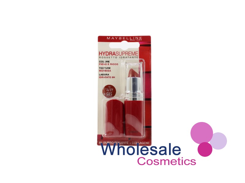 6 x Maybelline Hydra Supreme Lipstick - 585 INDIAN RED