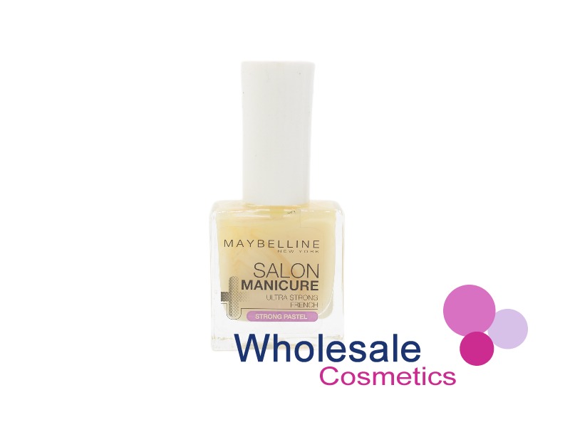 6 x Maybelline Salon Manicure Nail Treatment - 07 STRONG PASTEL (Cream)