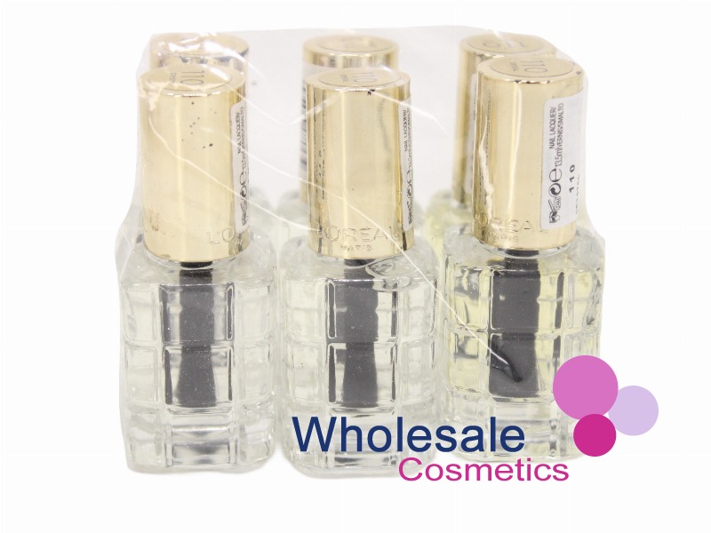 10 x L'Oreal Color Riche Nail Polish - 110 CRYSTAL