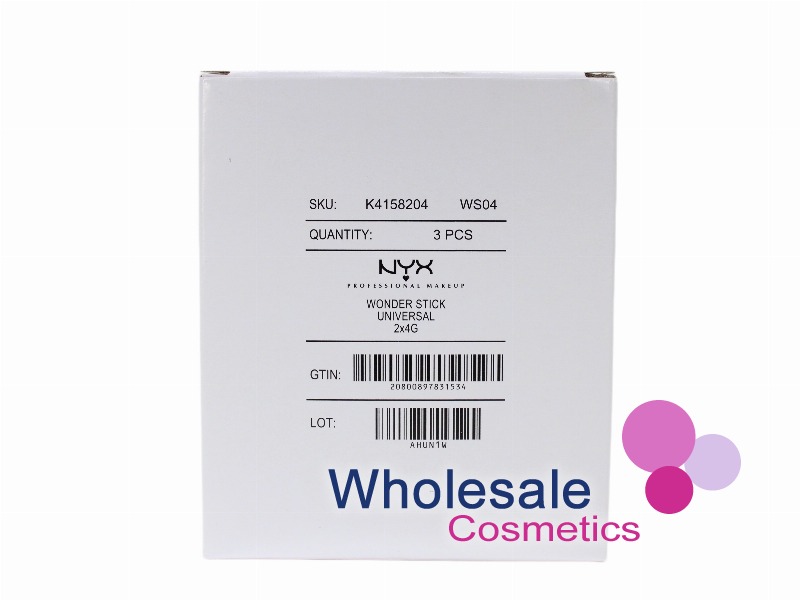 6 x NYX Professional Makeup Wonder Stick Highlight & Contour - 04 UNIVERSAL