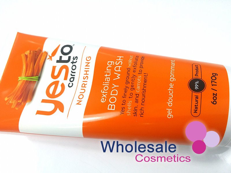 6 x Yes To Carrots Nourishing Exfoliating Body Wash