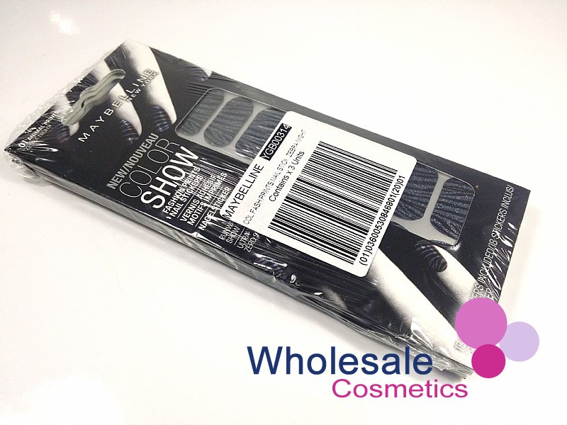24 x Maybelline Colorshow Nail Stickers - ASSORTED