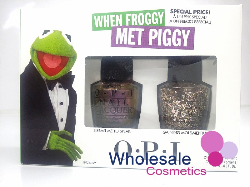 8 x Disney Muppets Most Wanted O.P.I. Nail Lacquer Duo Set