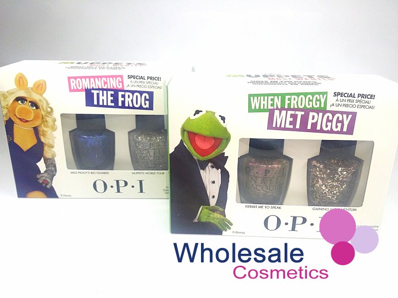 8 x Disney Muppets Most Wanted O.P.I. Nail Lacquer Duo Set