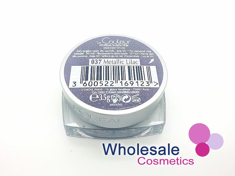 12 x L'Oreal Color Infallible Eyes 24Hr Powder Eyeshadow - 037 METALLIC LILAC