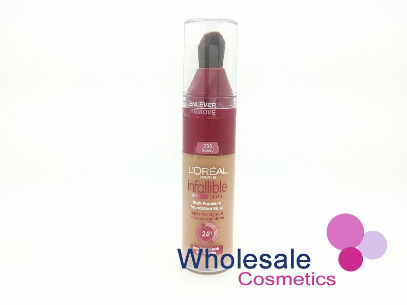 8 x L'Oreal Infallible Brush Foundation 25ml - 235 HONEY