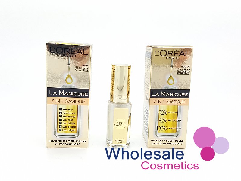 6 x L'Oreal La Manicure 7-in-1 Protect