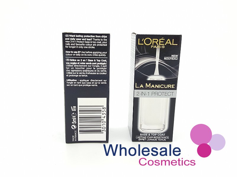 9 x L'Oreal La Manicure 2-in-1 Protect