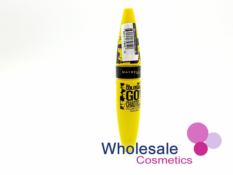 9 x Maybelline Colossal Go Chaotic Mascara - BLACKEST BLACK