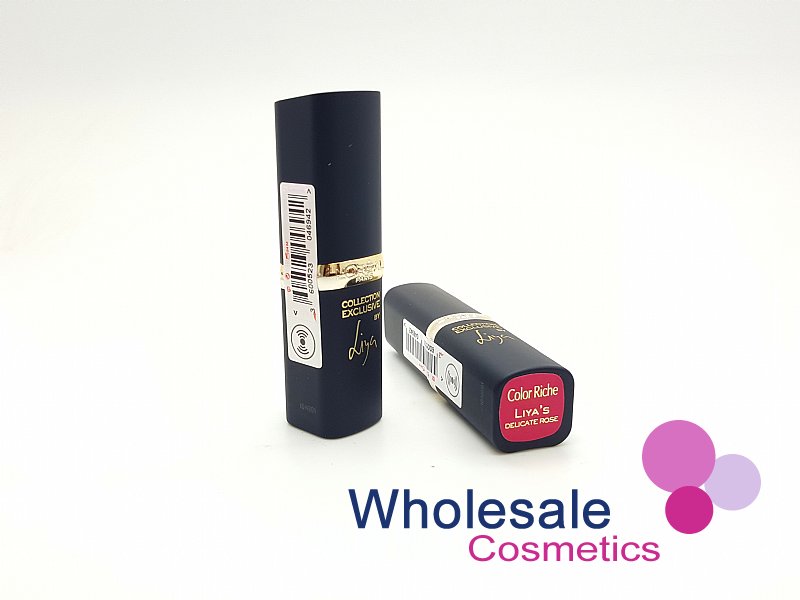 12 x L'Oreal Color Riche Collection Exclusive Lipsticks - LIYA'S DELICATE ROSE
