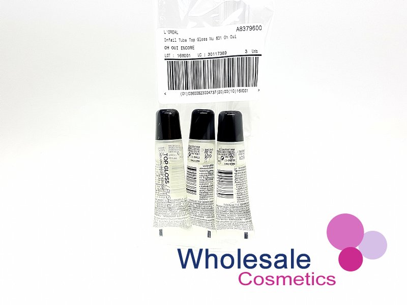12 x L'Oreal Top Gloss Push Up Clear Lip Gloss
