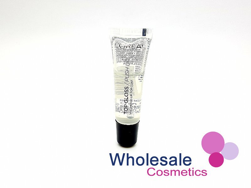 12 x L'Oreal Top Gloss Push Up Clear Lip Gloss