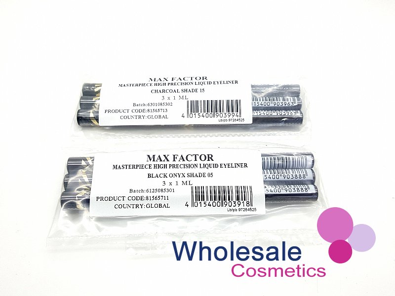 12 x Max Factor Masterpiece High Precision Liquid Eyeliner - ASSORTED