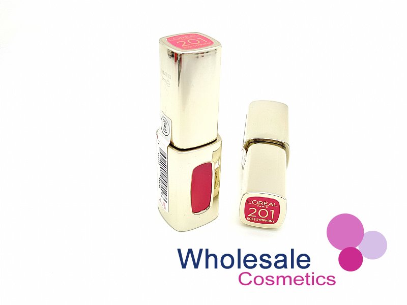 8 x L'Oreal Color Riche Extraordinaire Lip Gloss - 201 ROSE SYMPATHY