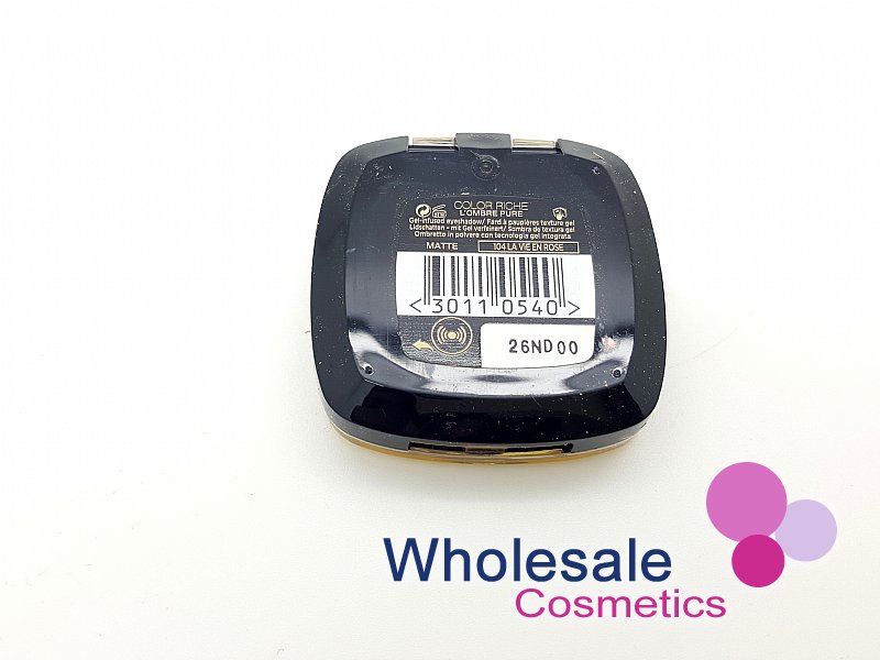 6 x L'Oreal Color Riche L'Ombre Pure Eyeshadow - 104 LA VIE EN ROSE