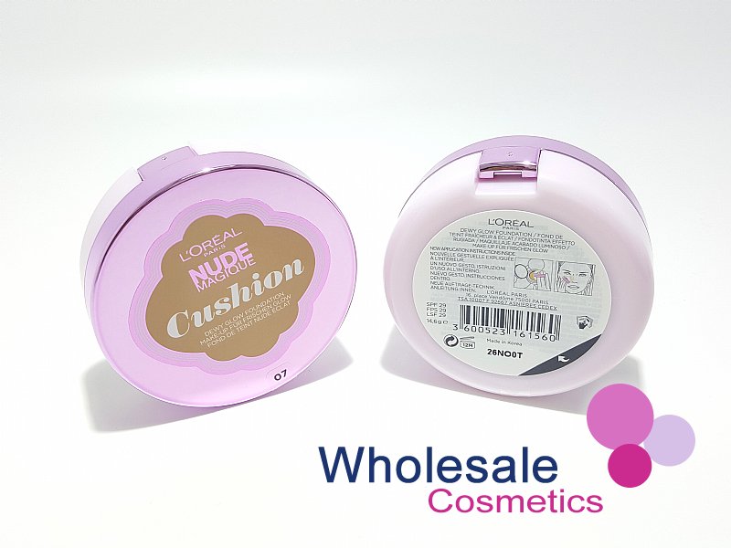 12 x L'Oreal Paris Nude Magique Cushion Foundation - 07 GOLDEN BEIGE