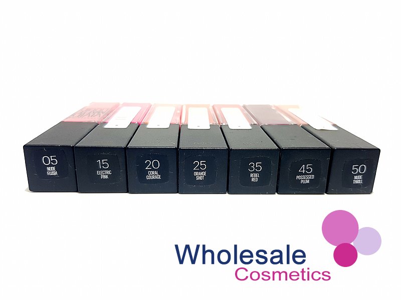 24 x Maybelline Vivid Matte Liquid Lip Gloss - ASSORTED