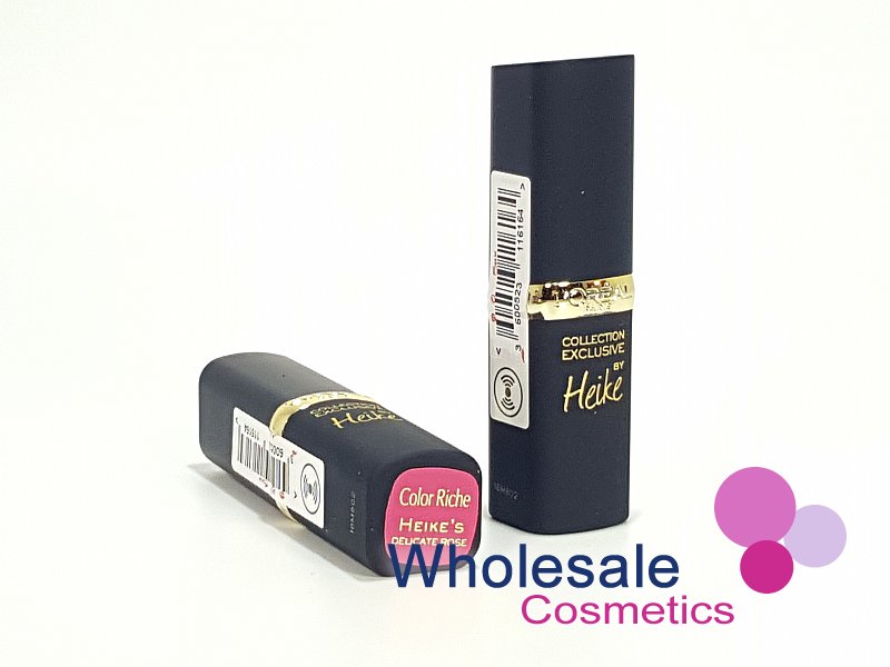 12 x L'Oreal Color Riche Collection Exclusive Lipsticks - HEIKE'S DELICATE ROSE