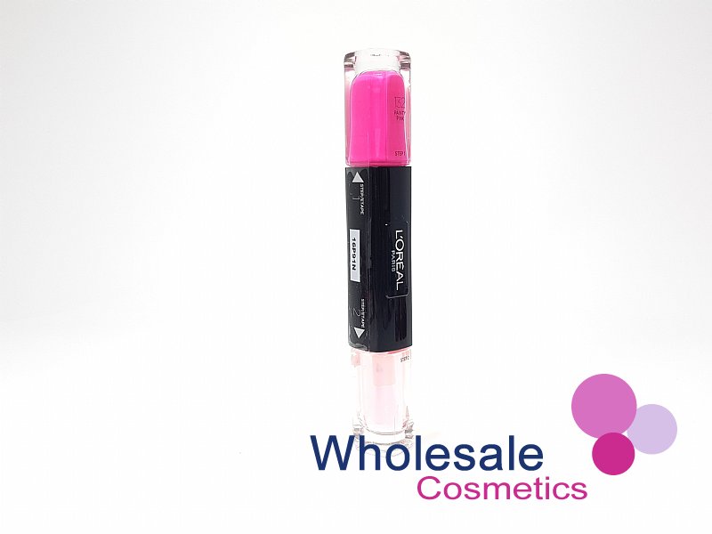 12 x L'Oreal Infallible Duo Nail Polish - 132 PAINTY PINK