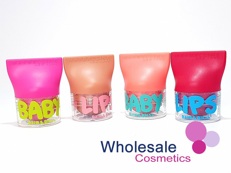 6 x Maybelline Baby Lips Balm & Blush - ASSORTED