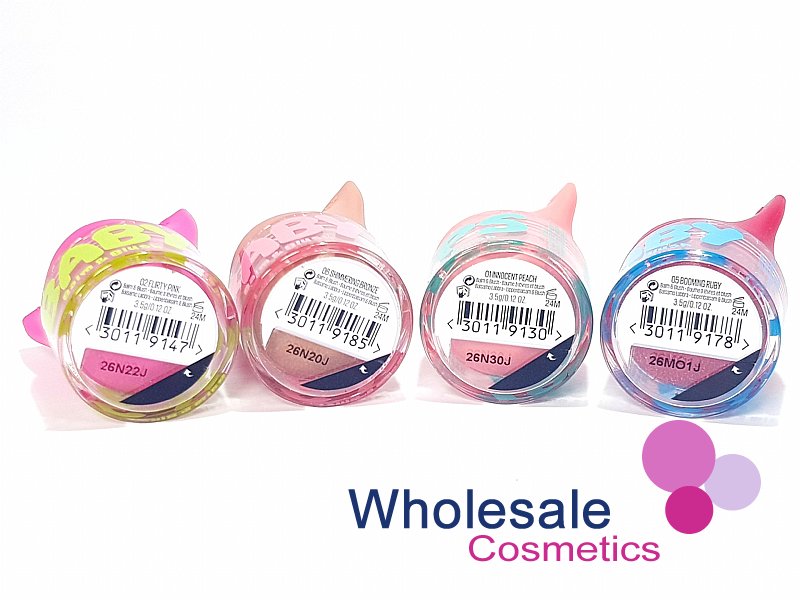 6 x Maybelline Baby Lips Balm & Blush - ASSORTED