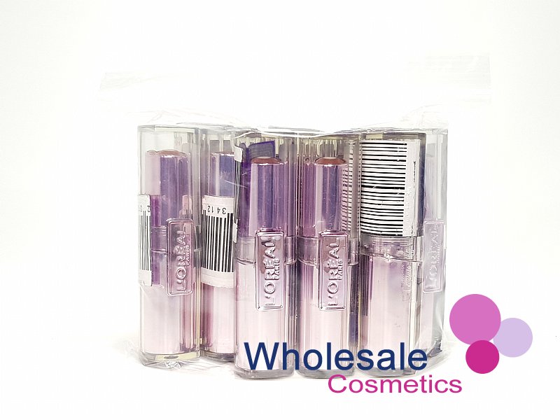 12 x L'Oreal Rouge Caresse Lipsticks - 505 CREAMY & LACY