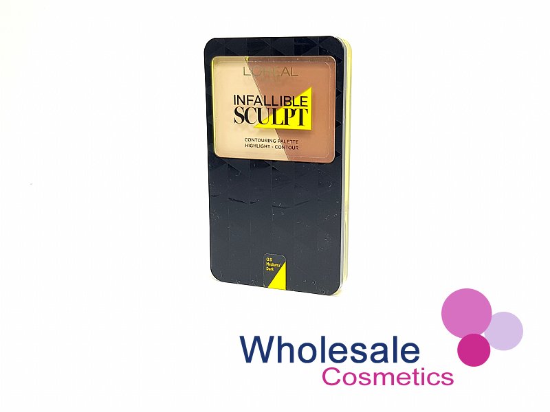 6 x L'Oreal Infallible Sculpt Contour Palette - 03 Medium/Dark