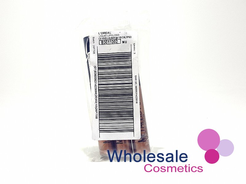 9 x Maybelline Metallic Foil Lip Gloss - 110 CALYPSO