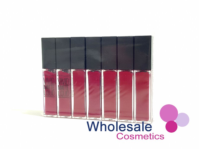 7 x Maybelline Vivid Matte Liquid Lip Gloss - 40 BERRY BOOST