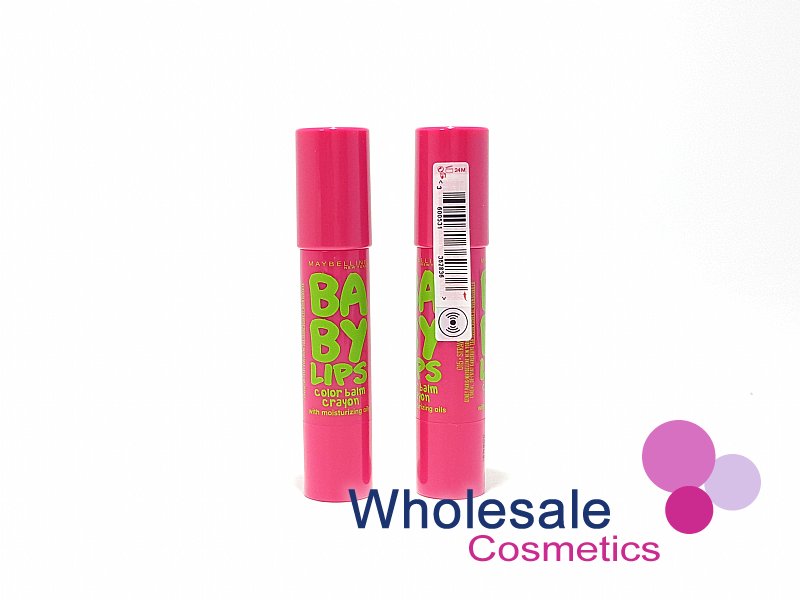 9 x Maybelline Baby Lips Color Crayon - 015 STRAWBERRY POP