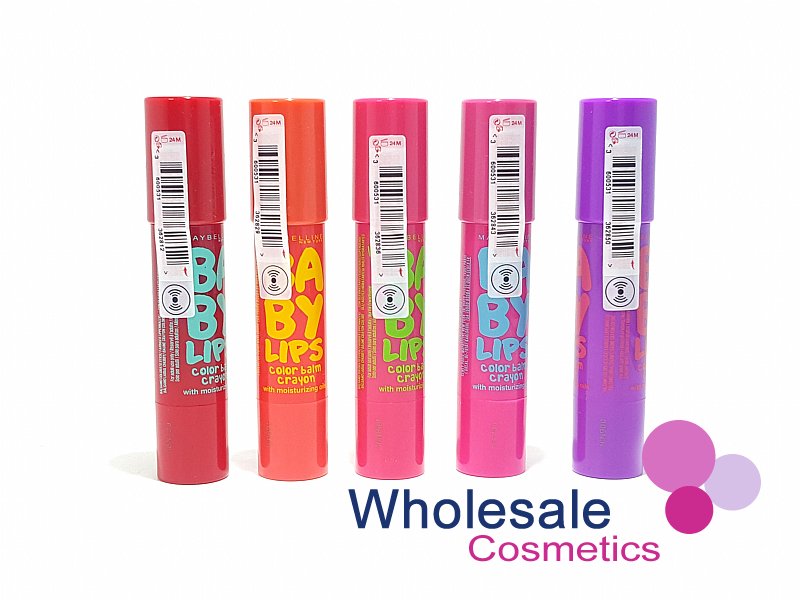 15 x Maybelline Baby Lips Color Crayon - ASSORTED