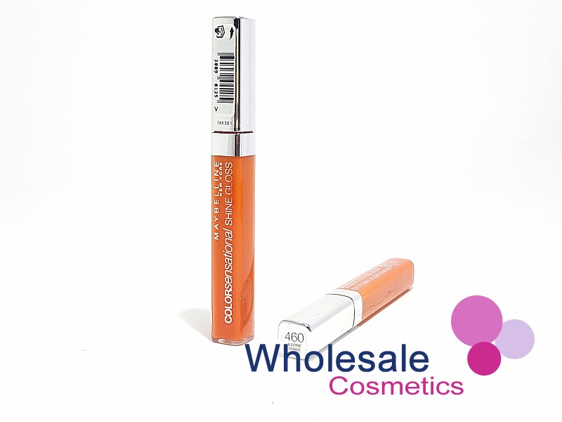 9 x Maybelline Colour Sensational Lip Gloss - 460 ELECTRIC ORANGE
