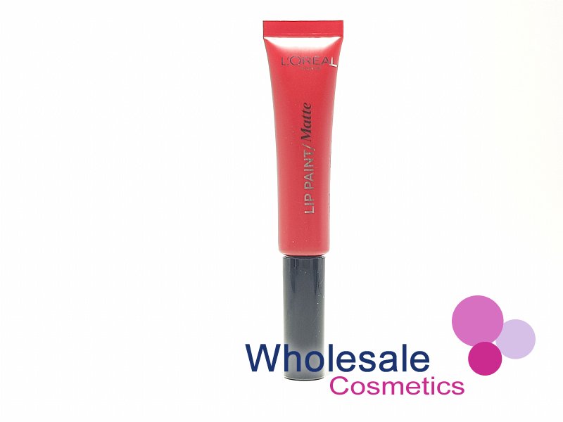 8 x L'Oreal Infallible Nudist Matte Lip Paint - 204 RED ACTUALLY