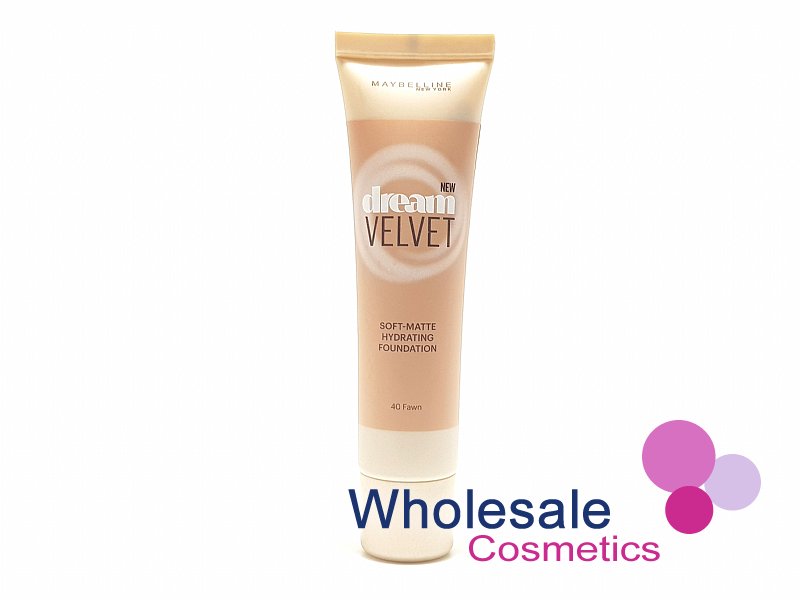 6 x Maybelline Dream Velvet Foundation - 40 FAWN