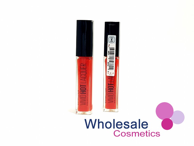 6 x Maybelline Vivid Hot Lacquer Lip Gloss - 70 SO HOT