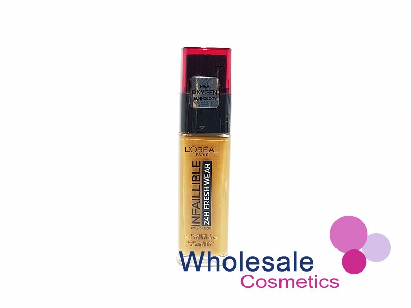 6 x L'Oreal Infaillible 24H Fresh Wear Foundation - 340 COPPER