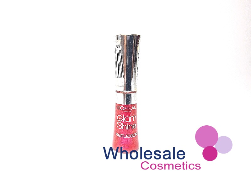 9 x L'Oreal Glam Shine Reflexion Lip Gloss - 173 SHEER FRAMBOISE