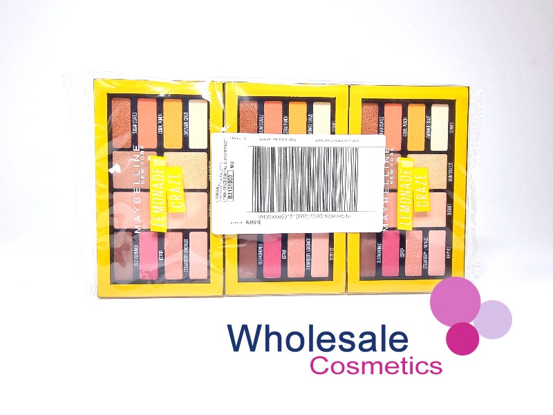 6 x Maybelline Lemonade Craze Eyeshadow Palette - LEMONADE CRAZE
