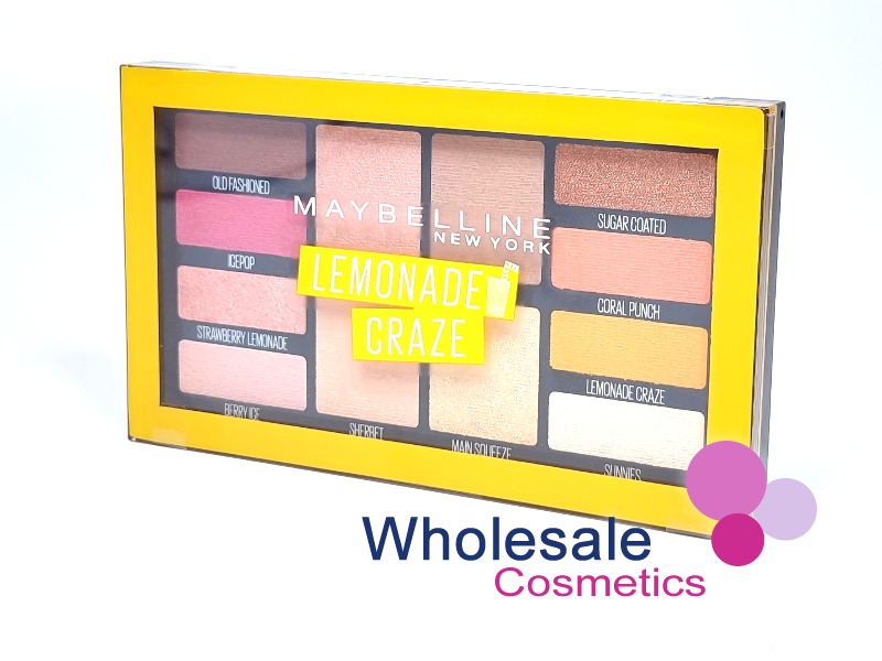 6 x Maybelline Lemonade Craze Eyeshadow Palette - LEMONADE CRAZE