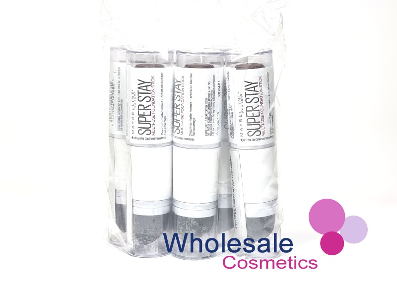 6 x Maybelline SuperStay Multi-Use Foundation Stick - 380 ESPRESSO