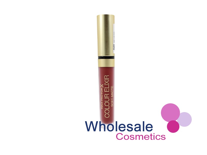 9 x Max Factor Colour Elixir Soft Matte Lip Colour - 040 SOFT BERRY