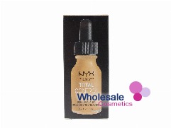 6 x NYX Total Control Drop Pro Foundation - 09 MEDIUM OLIVE
