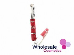 6 x L'Oreal Glam Shine Balmy Gloss - 909 MAD FOR POMEGRANATE